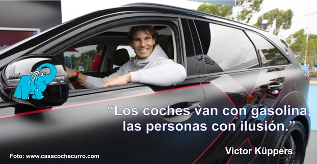 Enseñanza de Victor Küppers sobre La Ilusión, en La Frase del Día del Centro de lavado de coches Elefante Azul Avilés